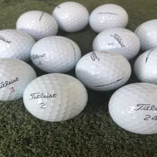 3 Dozen (36) Titleist Pro V1/V1x Golf Balls 4A near mint AAAA FREE SHIPPING