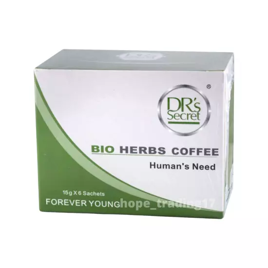 DRs Herbs Instant Coffee Energy Booster for Men Focus