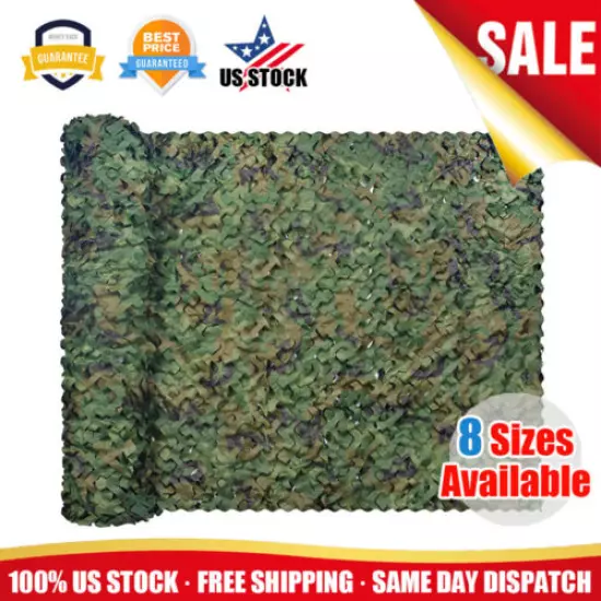 Camo Netting Camouflage Net Blind Hunting Camping Theme Decoration Sunshade