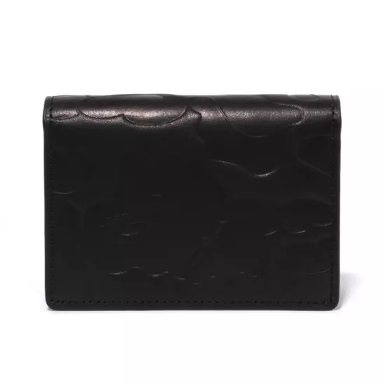 A BATHNIG APE Men's Goods EMBOSSED LEATHER BUSINESS CARD CASE 1K80190015