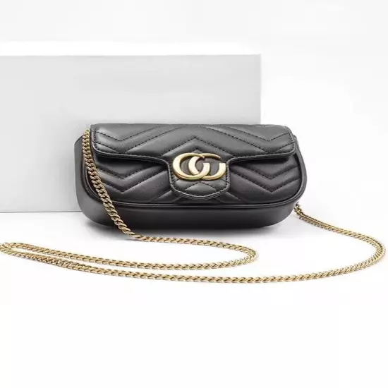 Chain Crossbody Shoulder Strap for Gucci Marmont/Dionysus mini Speedy Series