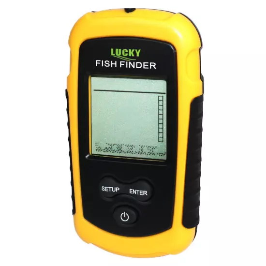 100m 328FT Fish Finder Wired Buoy Sonar Transducer Portable Fish Finder