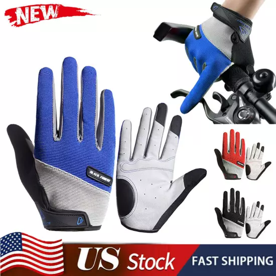 MTB Gloves Motocross Mountain Bike Road Riding Full Finger Cycling Racing Gloves