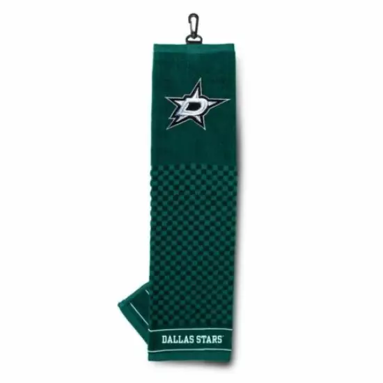 NHL Embroidered Tri-fold Golf Towel - Dallas Stars