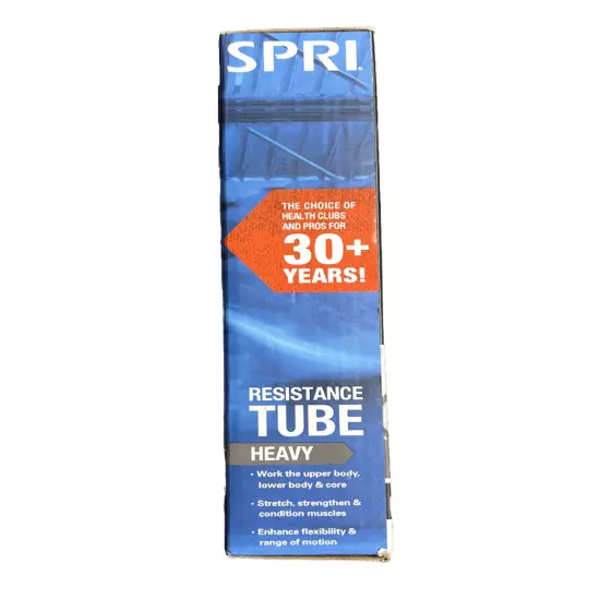 SPRI Resistance Tube Band HEAVY up to 50 LBS Exercise Crossfit NEW SEALED