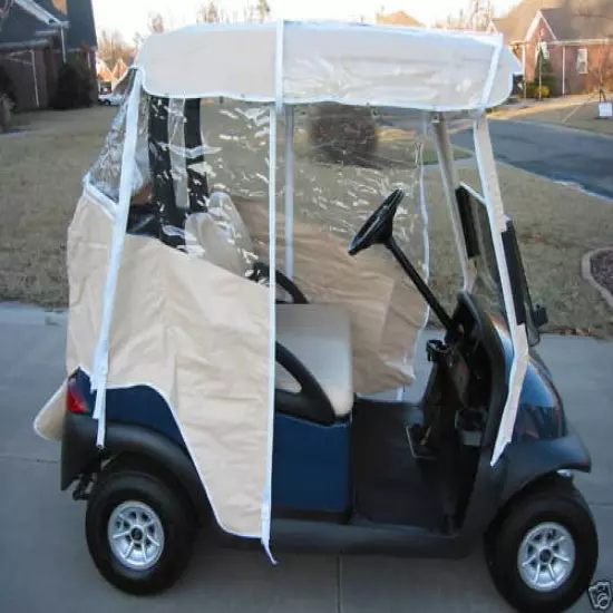  GOLF CART CUSTOM FIT ENCLOSURE COVER FOR MOST CARTS.