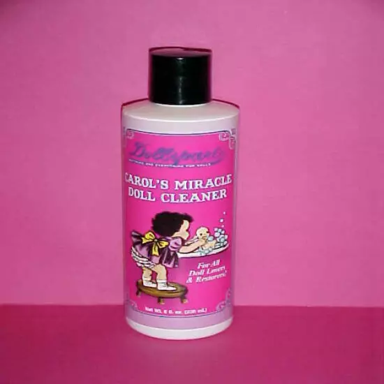 Carol's Miracle Doll Cleaner ~ 8 Ounces ~ Cleans Most Dolls