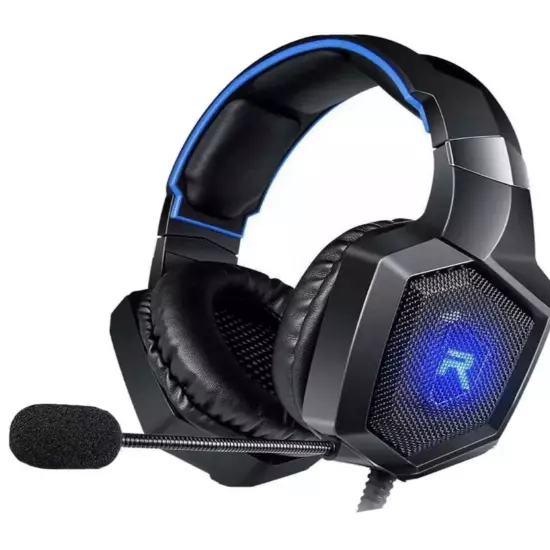 RUNMUS K8 Gaming Headset For PS4/New Xbox One/PC Headset W/Surround Sound