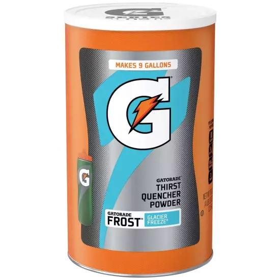 Gatorade Thirst Quencher Powder, Frost Glacier Freeze 76.5 Ounce PACK OF 2