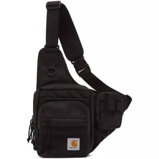 Carhartt Work In Progress Delta Shoulder Bag/ WIP Shoulder Sling Bag - BLACK