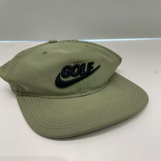 Nike Golf Snapback Hat Olive Green