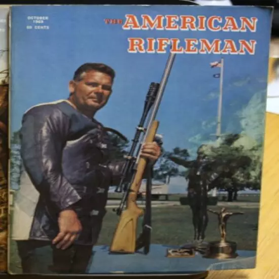 12 VINTAGE MAGAZINES THE AMERICAN RIFLEMAN 1969 FULL YEAR GUNS HUNTING SPORT 