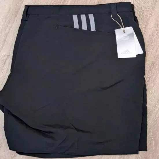 ADIDAS Adi Golf Shorts Men's SIZE 38 Black Three Stripes Logo GU2683 NWT $60