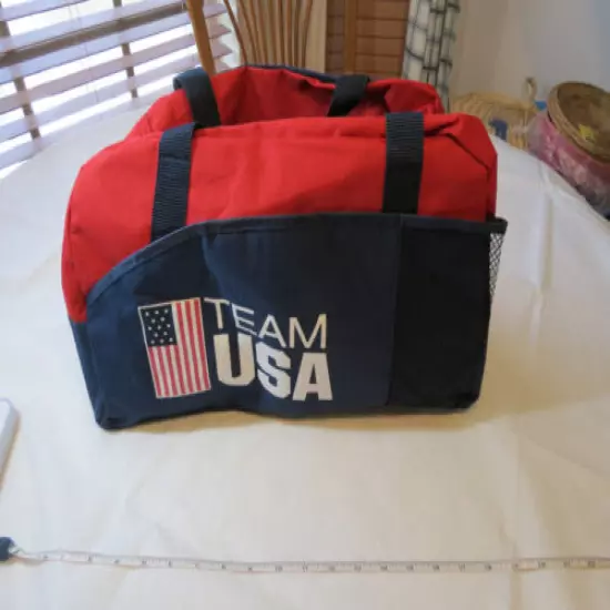 Team USA Olympic Promotional Products RARE navy canvas PDA1077 sport bag NEW