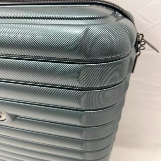 Delsey Paris 22" Hardside Spinner Carry-on Luggage in Emerald Green