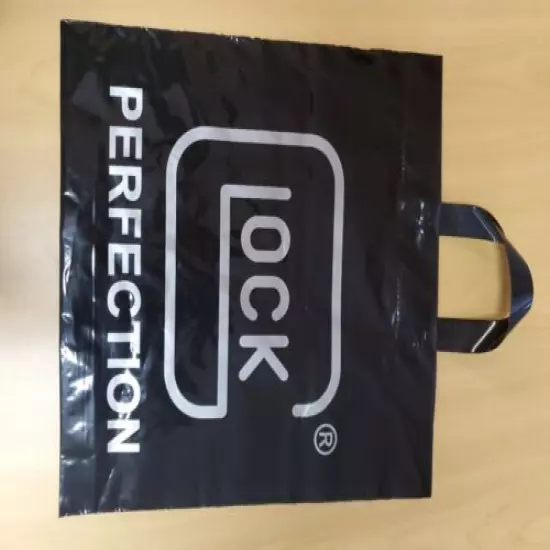 3PC Glock Promo Pack with Shopping Bag - Ink Pen Sticker Shopping Bag - NEW