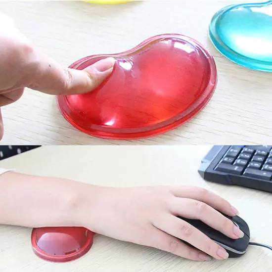 Silicone Wrist Arm Rest Gel Mouse Pad Wrist Support For Computer Laptop PC