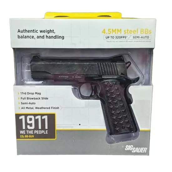 SIG SAUER 1911 We The People CO2 BB Pistol (AIR-1911WTP-BB)