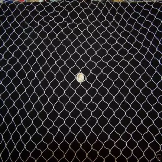  70' x 8' Chicken Quail Duck Predator Protective Nylon Netting 3/4" Mesh #7 