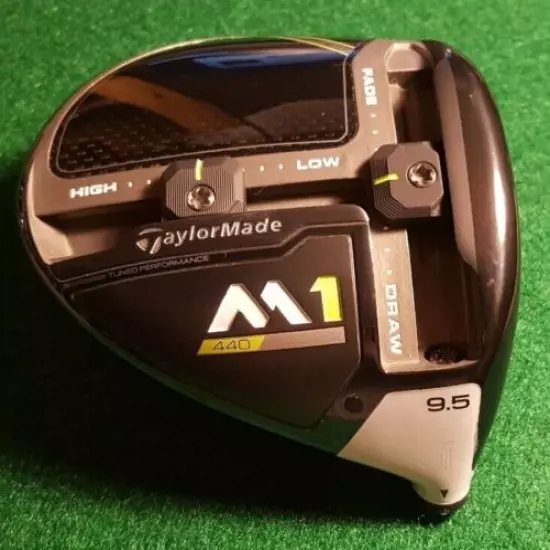 TAYLORMADE M1 440 TOUR ISSUE 9.5* MENS RIGHT HANDED DRIVER HEAD ONLY! VERY GOOD!