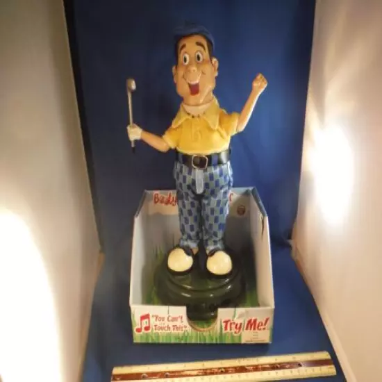 New Booty Shaking & Moving Golfer GAG GIFT "You Can't Touch This" Music Box