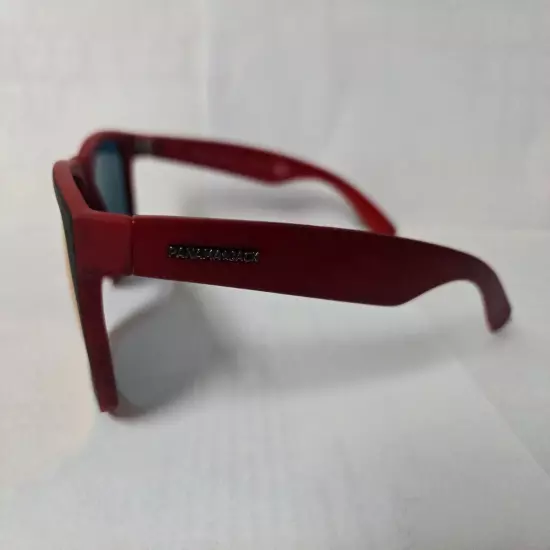 Panama Jack Sunglasses, Red/Black, Square, Clean