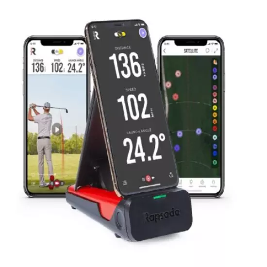 NEW 2021 Rapsodo MLM Mobile Golf Launch Monitor Indoor / Outdoor for Iphone Ipad