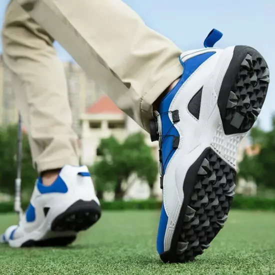 Men's and Women's Waterproof Golf Shoes Outdoor Non-slip Golf Training Shoes