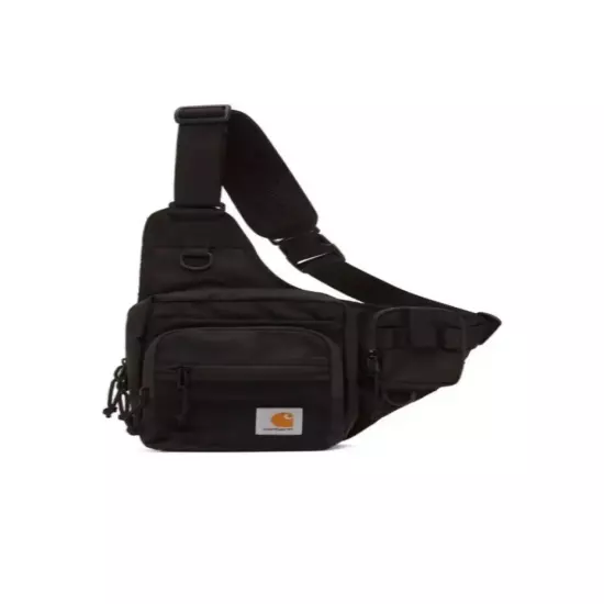 Carhartt Work In Progress Delta Shoulder Bag/ WIP Shoulder Sling Bag - BLACK