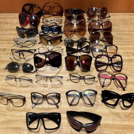 34 Oakley Eyeglasses Sunglasses Frames Modern Vintage Rare Resellers Parts Lot