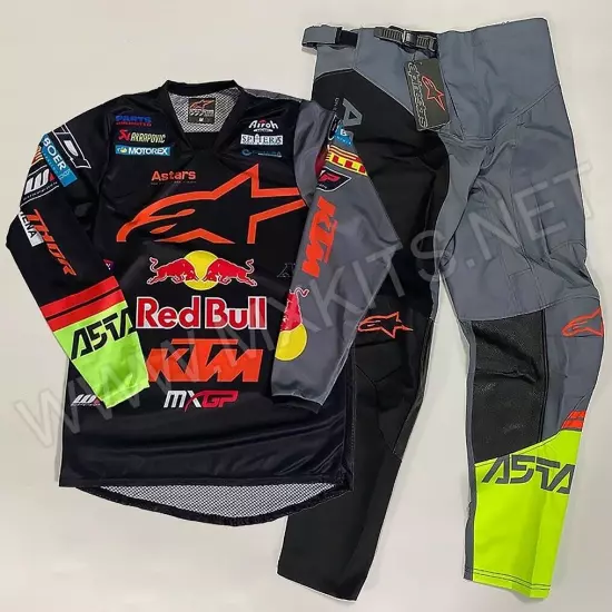 ALPINESTARS COMPASS KTM RED BULL 2024 MOTOCROSS OFFROAD GEAR SET JERSEY PANTS