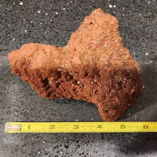 4 Large Red Lava Rocks For Aquariums