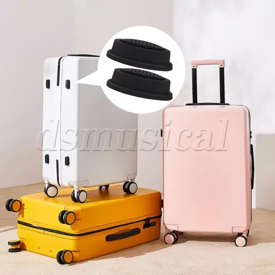 4 Pcs Luggage Side Stud Feet Pad Simple Lightweight Hole Pitch 1.18 Inch