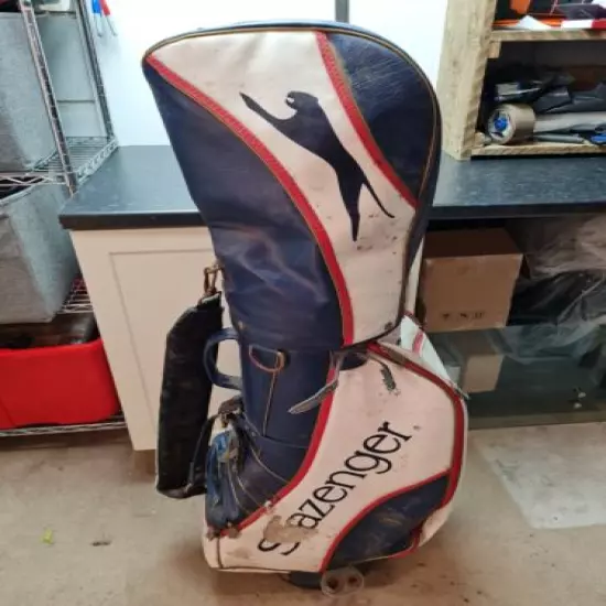 Vintage Slazenger Pro Staff Golf Tour Bag