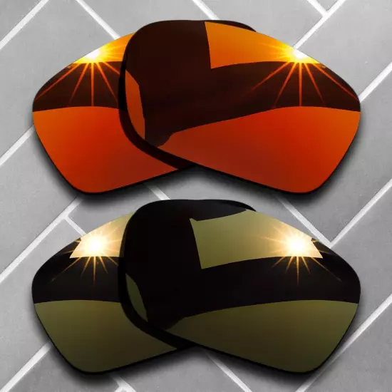 Polarized Replacement lenses for-Oakley Fuel Cell OO9096 Anti-Scratch Choices US