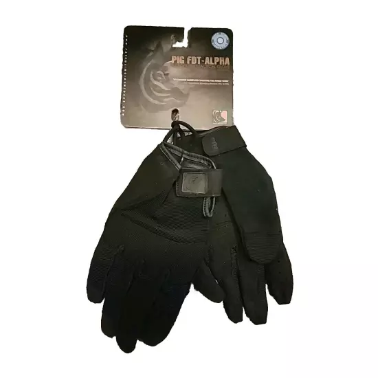 PIG Delta FDT Utility Gloves Black, Medium, NWT