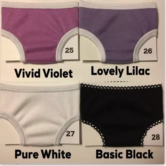 ***SALE*** Perfect Fit Panties Underpants Underwear for American Girl Dolls