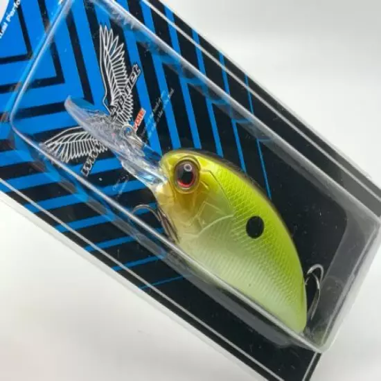 OSP Blitz DR Crankbait: Ghost Lime Chart #G35