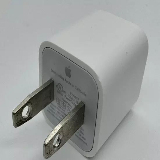 Apple A1385 5W USB Wall Charger Cube Power Adapter for iPhone - White MD810LL/A