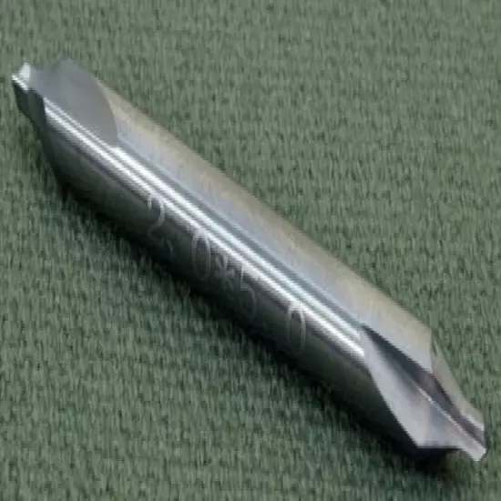 Solid Carbide CENTER drill, M2.0 x 5.0 mm for hard metal.