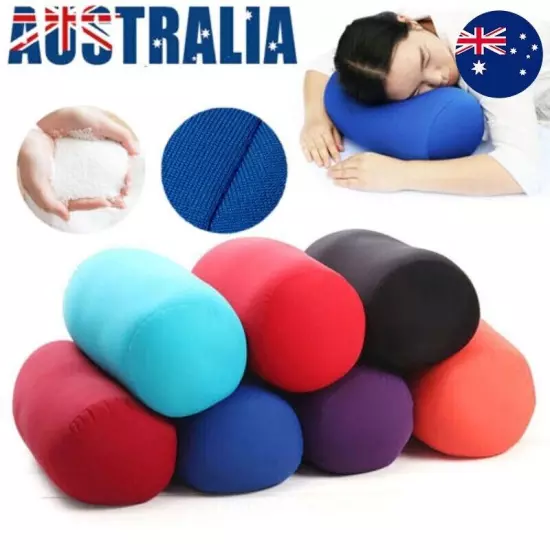 Travel Micro Mini Pillow - Roll Head Rest with Neck Support, Home Seat Use