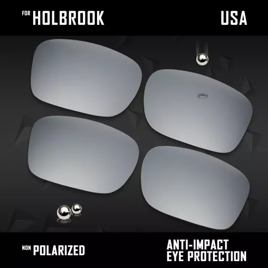 Anti Scratch Polarized Replacement Lenses for-Oakley Holbrook OO9102 Options