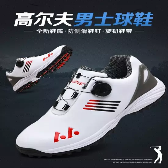 Waterproof Training Golf Shoes Men's Golf Walking Shoes Comfortable Sneakers