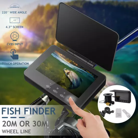 4.3 inch 1000TVL Fish Finder Underwater Fishing Camera For Ice/Sea/River Fishing