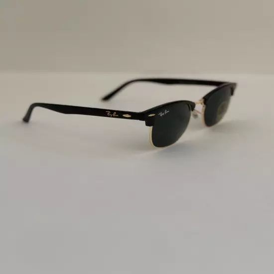 Ray-Ban Clubmaster Men's Sunglasses (Black & Gold) - case a little bent