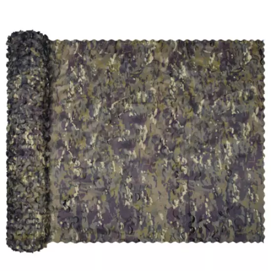 Camouflage Camo Army Green Net Netting Camping Military Hunting Woodland Leaves