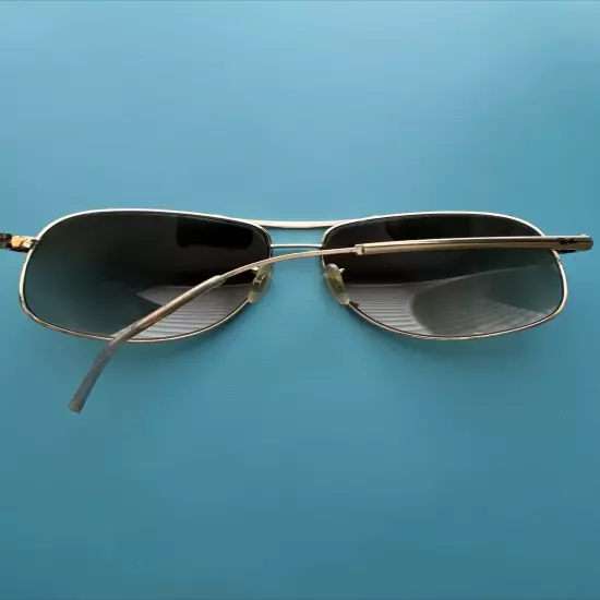 Gold Frame Rayban Aviator Sunglasses For Parts Only