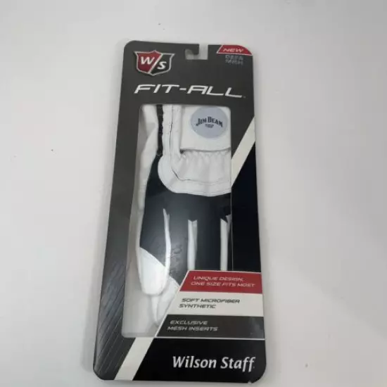 Wilson Staff Soft Microfiber Golf Glove Jim Beam Left Handed