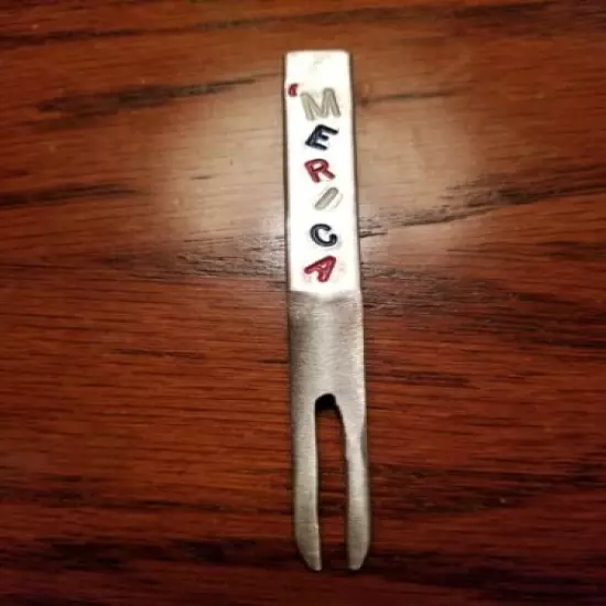 'Merica! Hand Stamped Custom Golf Divot Tool!