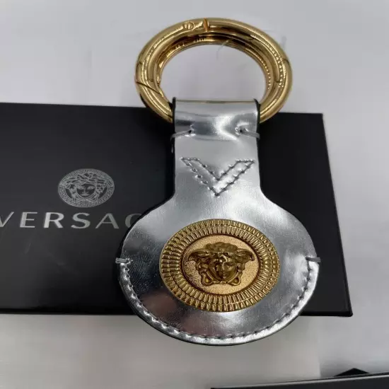 Versace medusa head Key tag/luggage tag made in Italy